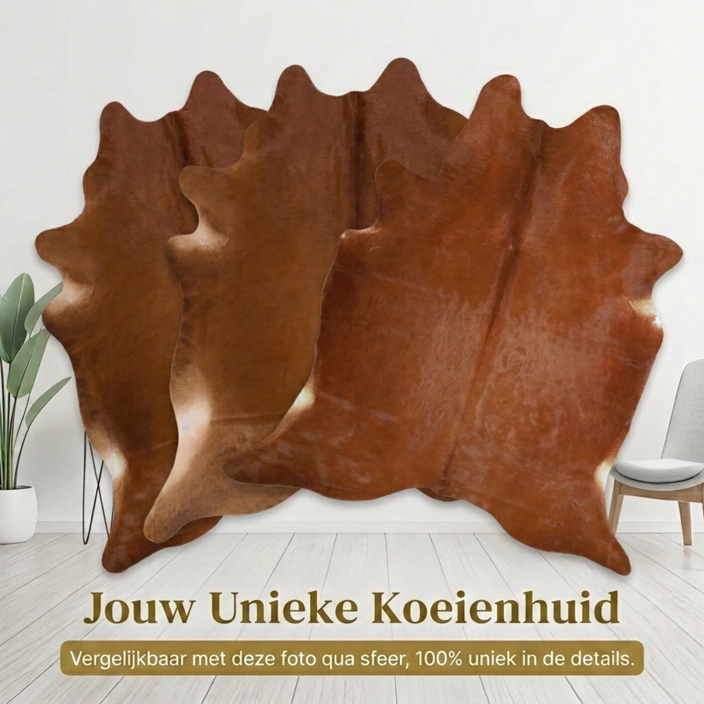 Kuhfell Rotbraun - Bild 6