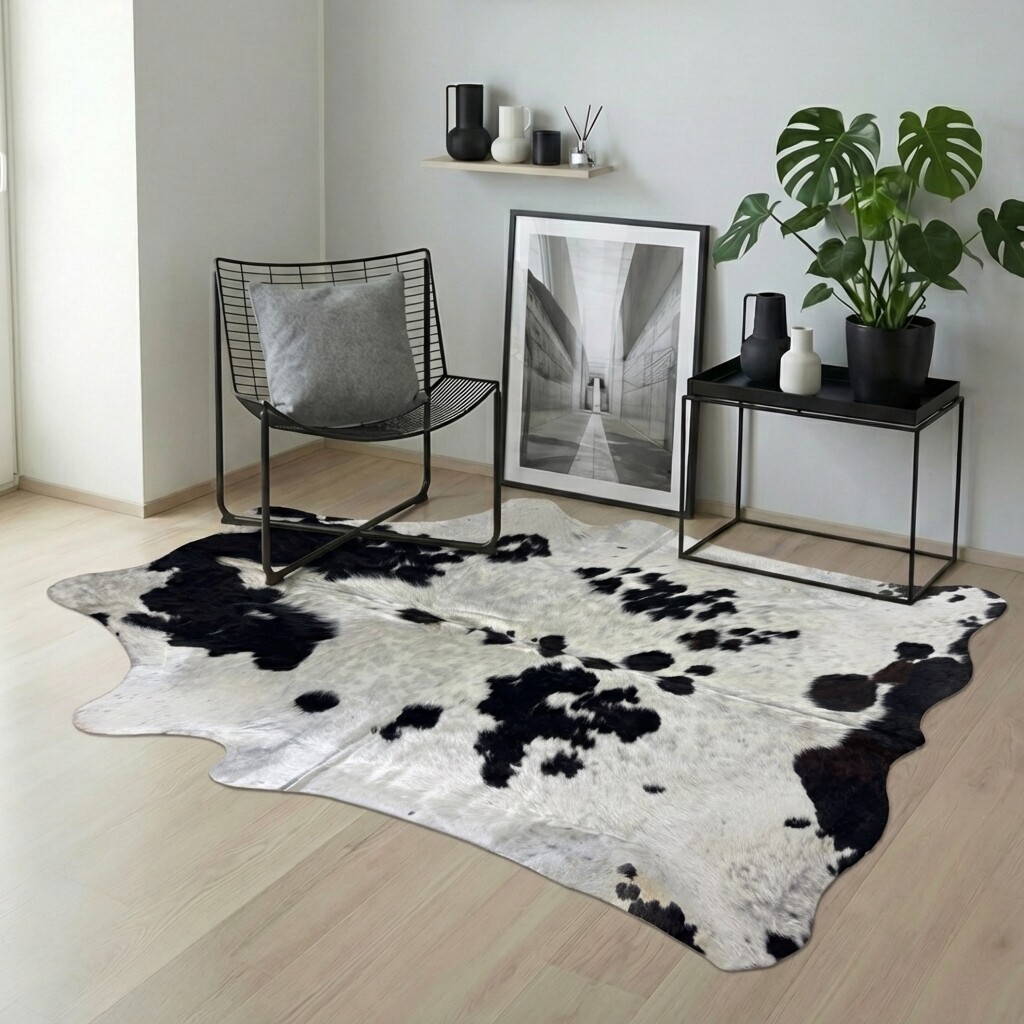 Kuhfell-Teppich 226x186 cm - Bild 1