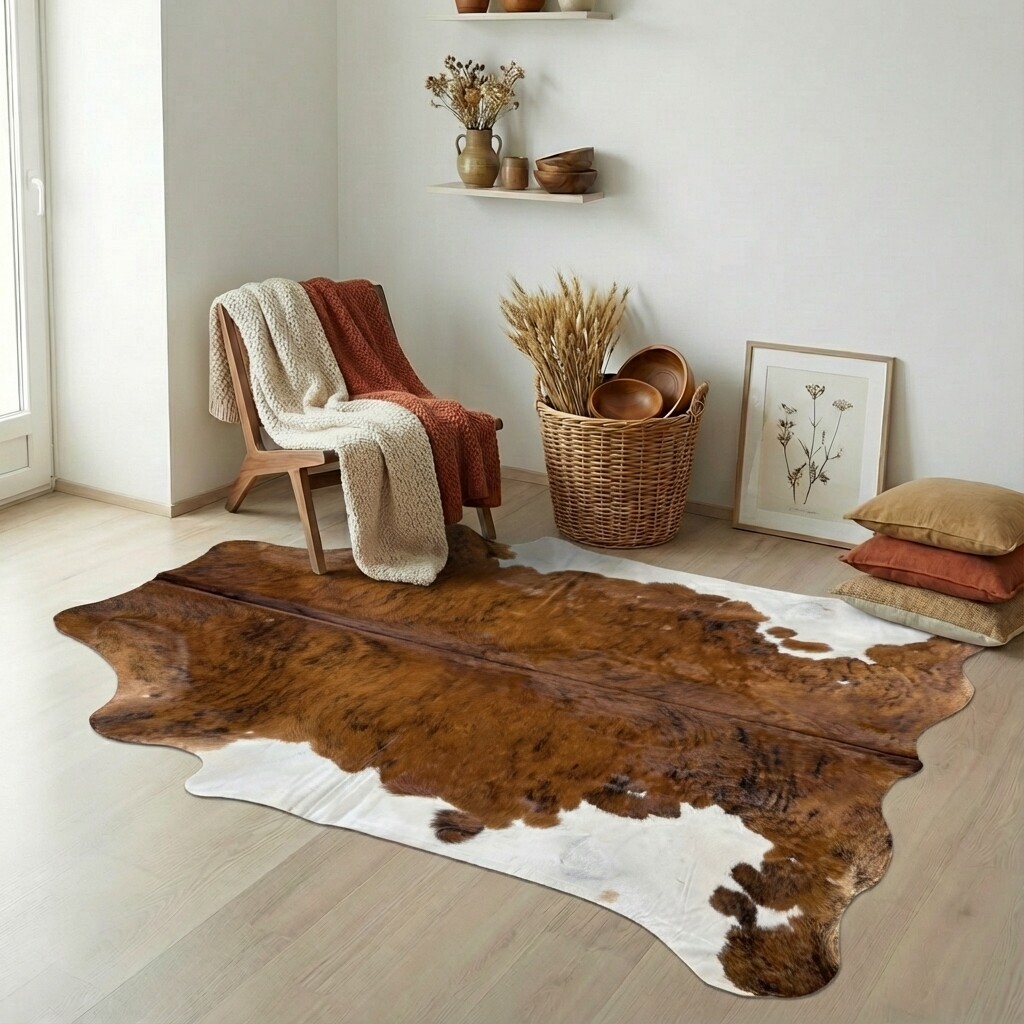 Kuhfell-Teppich 235x199 cm - Bild 1