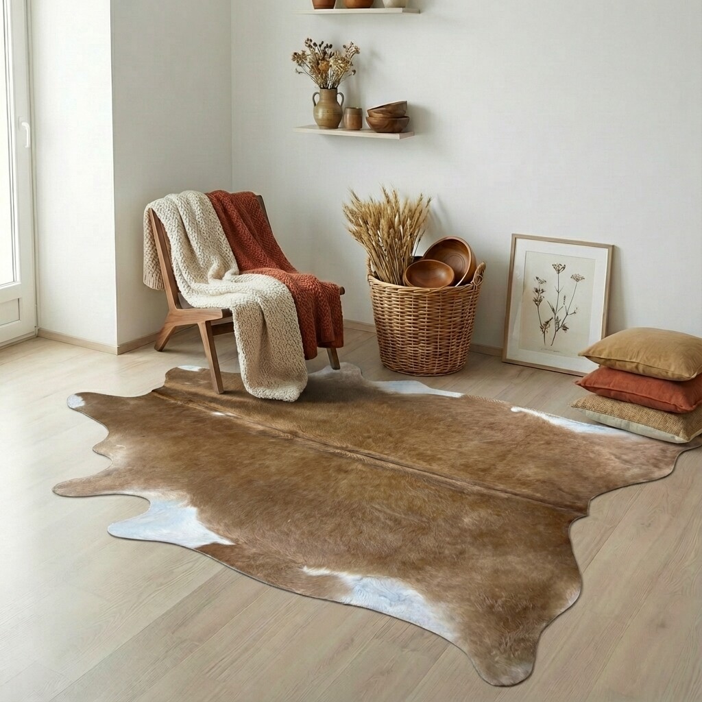 Kuhfell-Teppich 249x211 cm - Bild 1