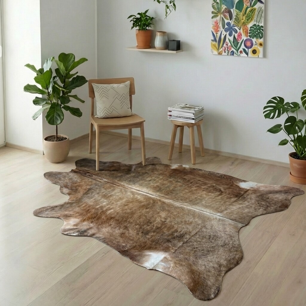 Kuhfell-Teppich 224x216 cm - Bild 1