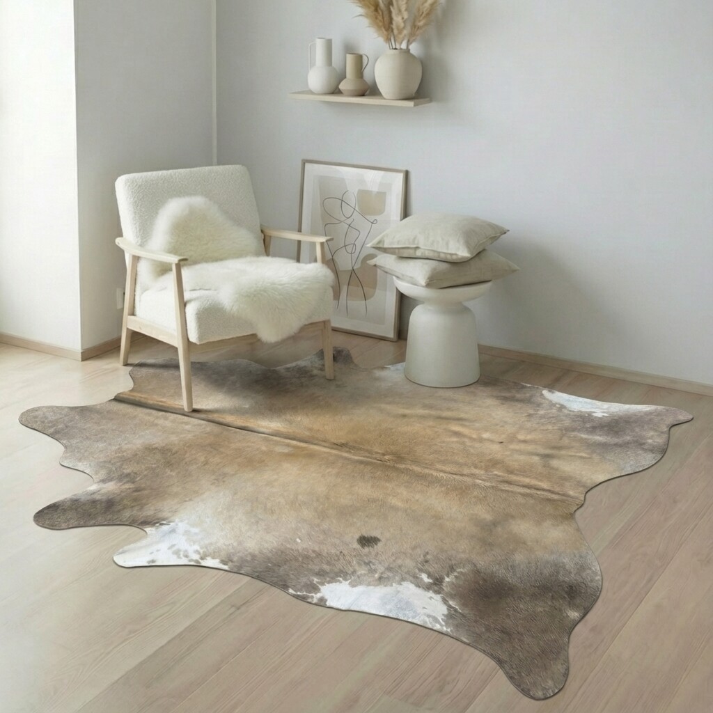 Kuhfell-Teppich 224x180 cm - Bild 1