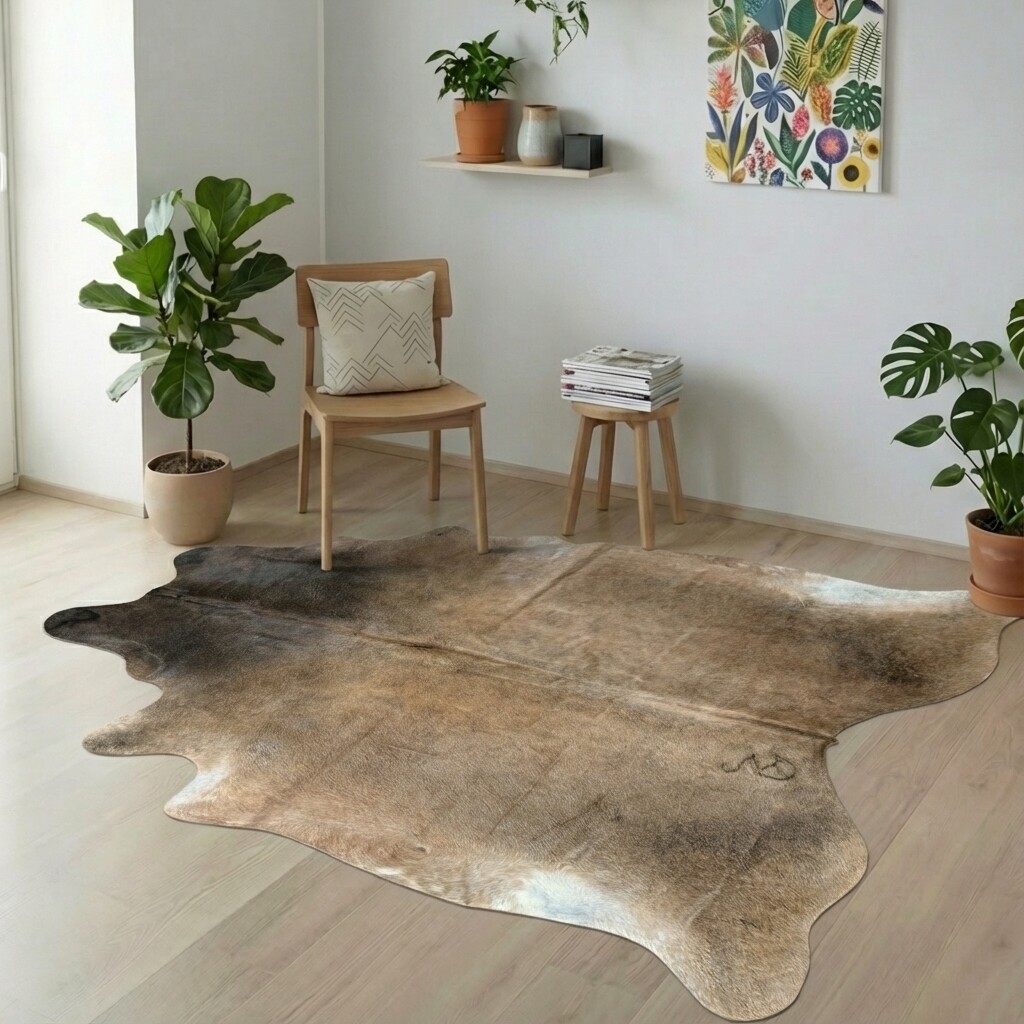 Kuhfell-Teppich 229x213 cm XL (Groß) - Bild 1