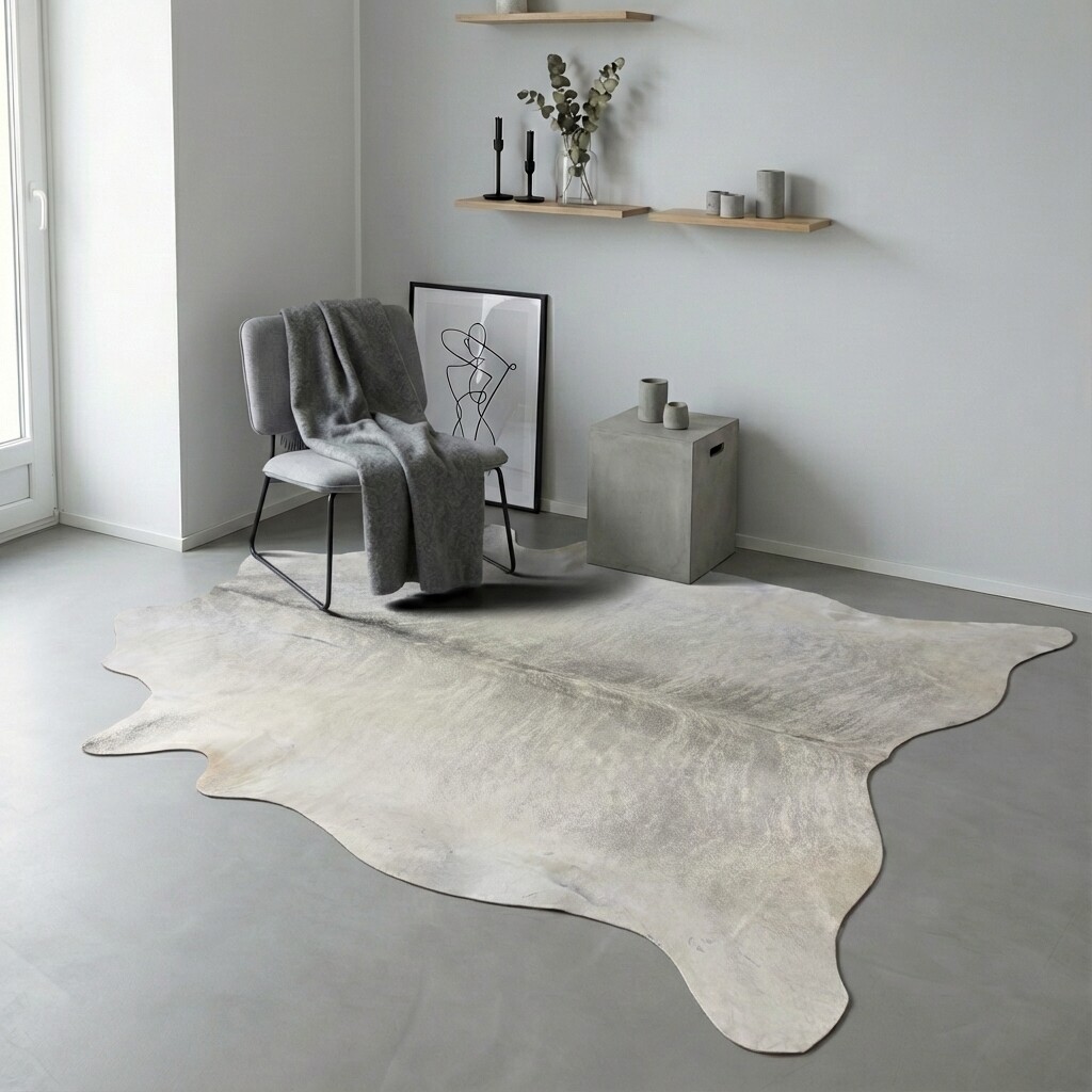 Kuhfellteppich 242x230 cm XXL (Extra Groß) - Bild 1