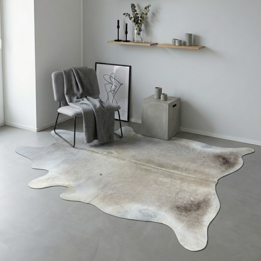 Kuhfell-Teppich 232x218 cm XL (Groß) - Bild 1