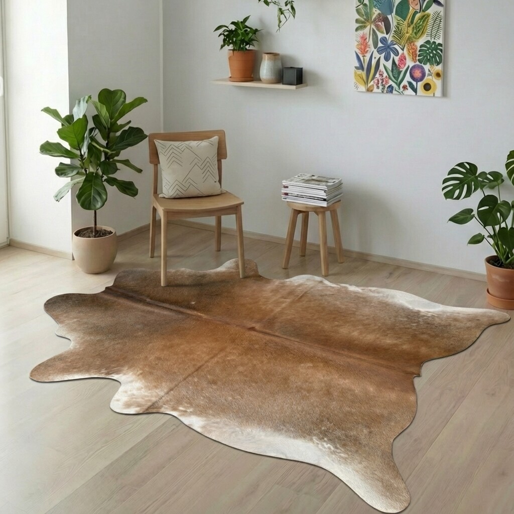 Kuhfell-Teppich 231x203 cm XL (Groß) - Bild 1