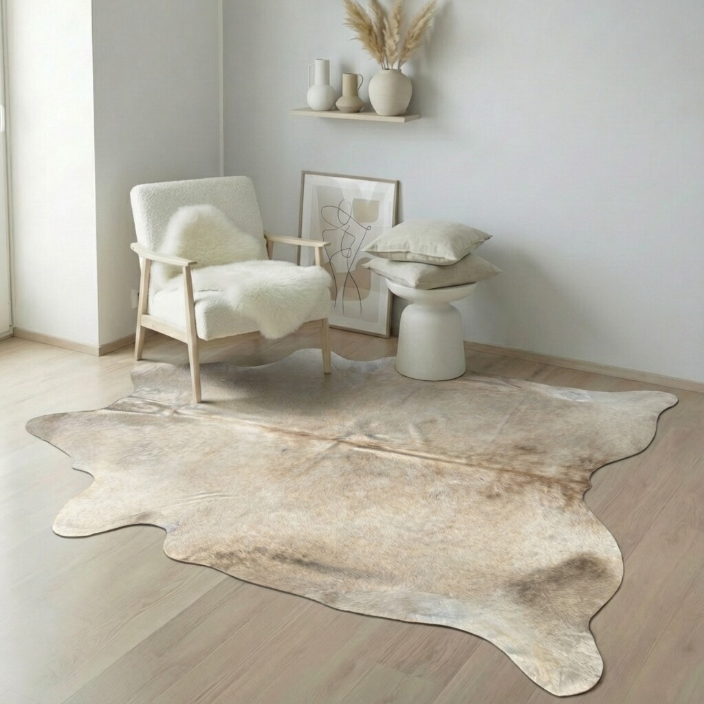 Kuhfellteppich 229x211 cm XL (Groß) - Bild 1