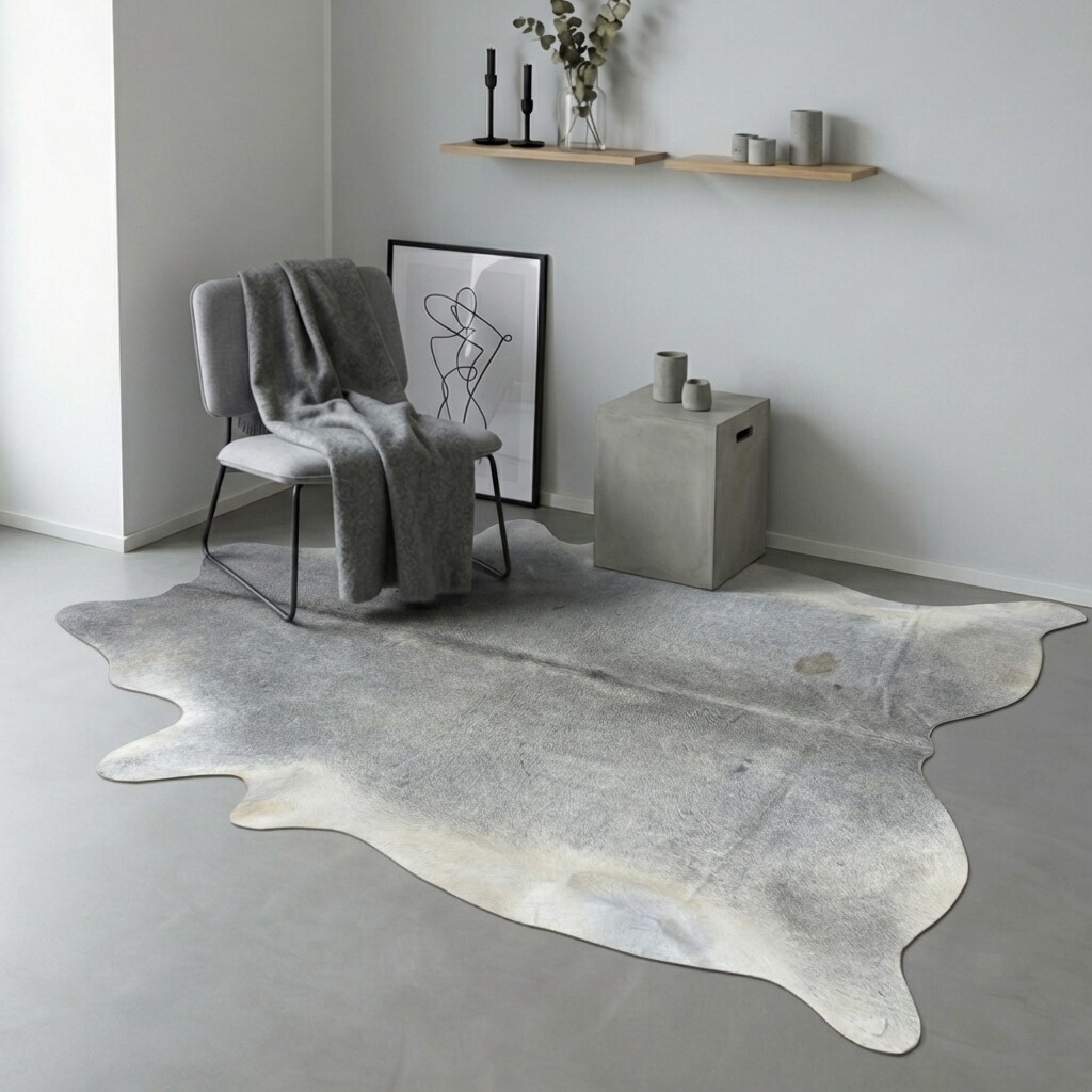 Kuhfell-Teppich 221x207 cm XL (Groß) - Bild 1