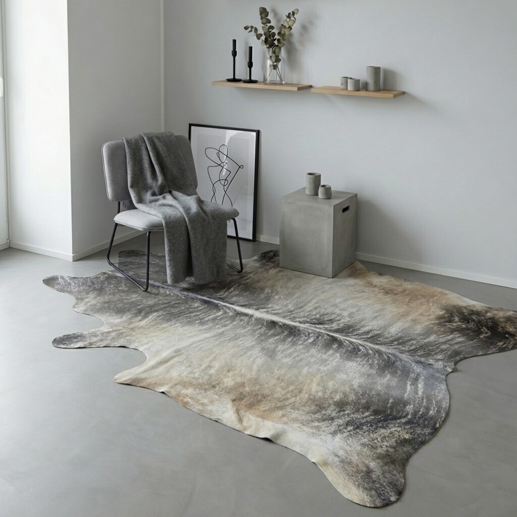 Kuhfellteppich 233x196 cm XL (Groß) - Bild 1