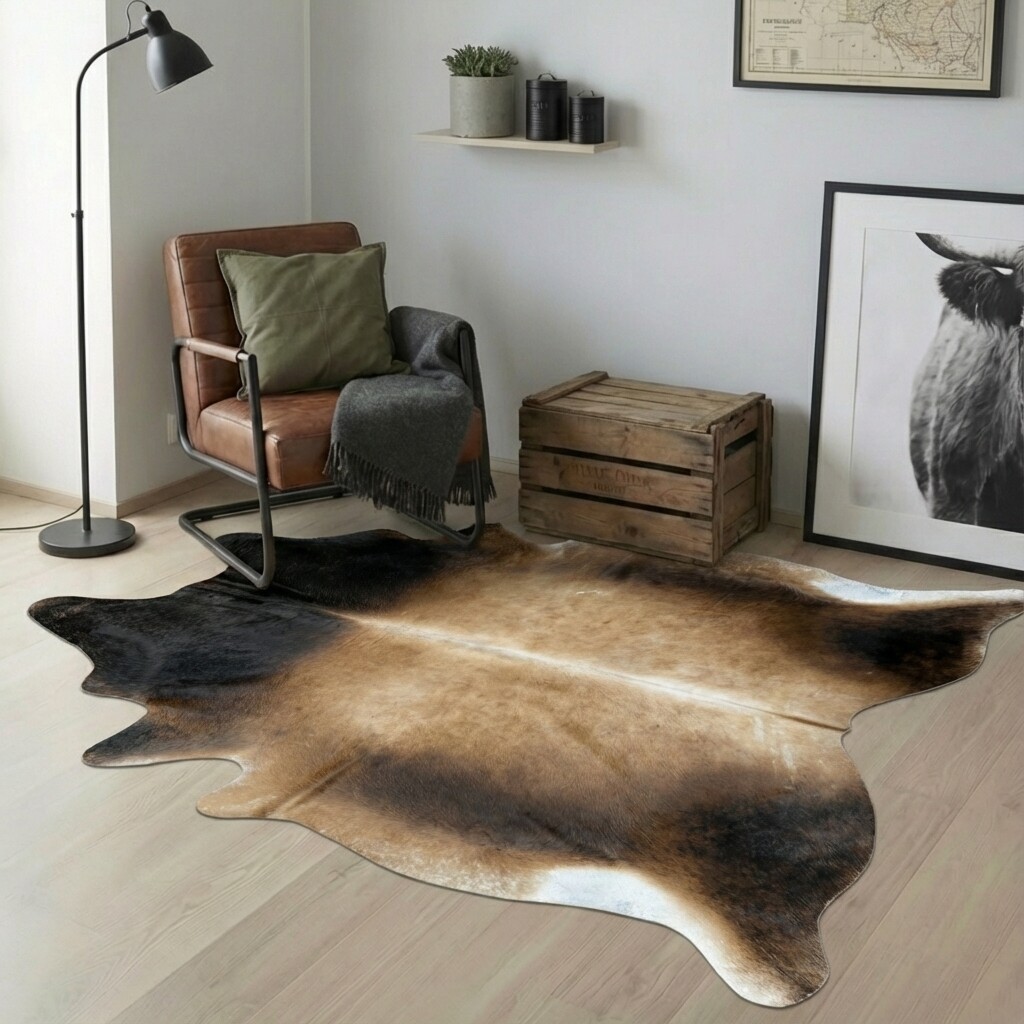 Kuhfell-Teppich 236x184 cm XL (Groß) - Bild 1