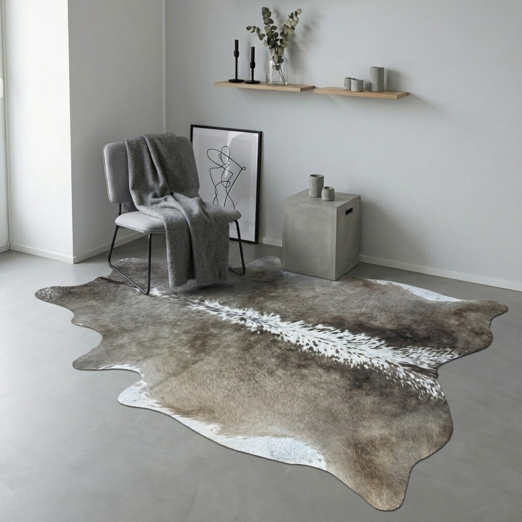 Kuhfellteppich 220x185 cm - Bild 1