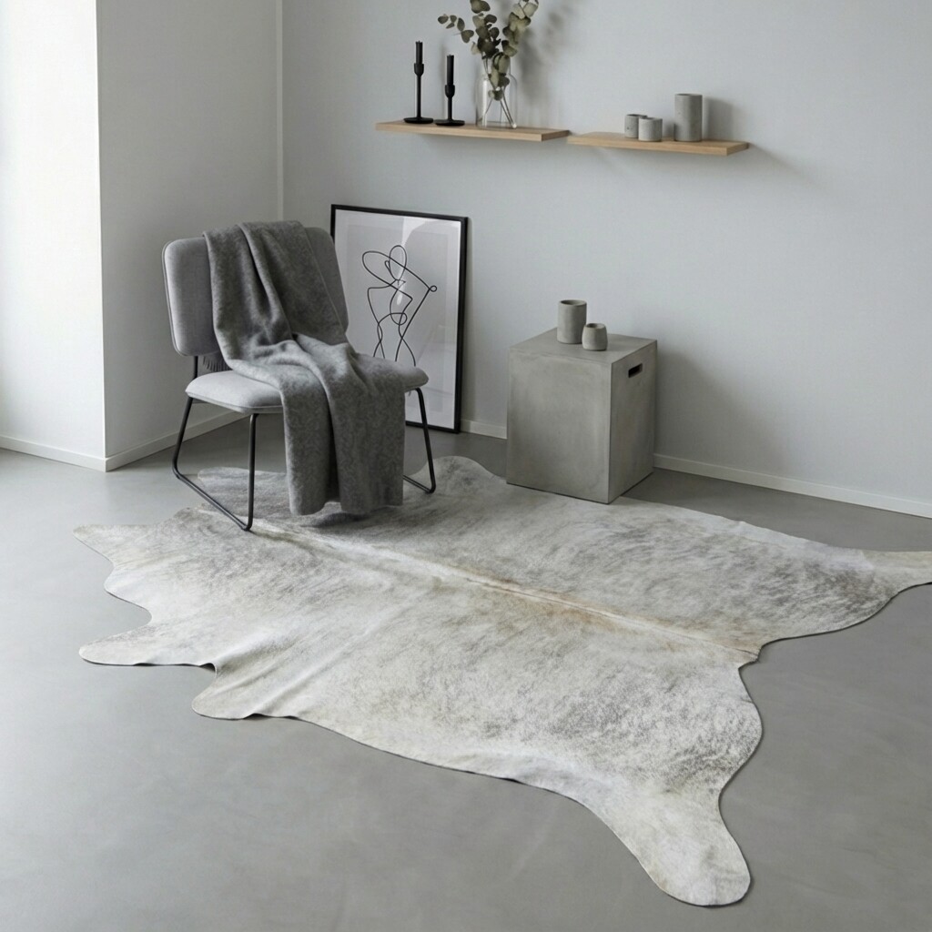 Kuhfell-Teppich 220x200 cm - Bild 1