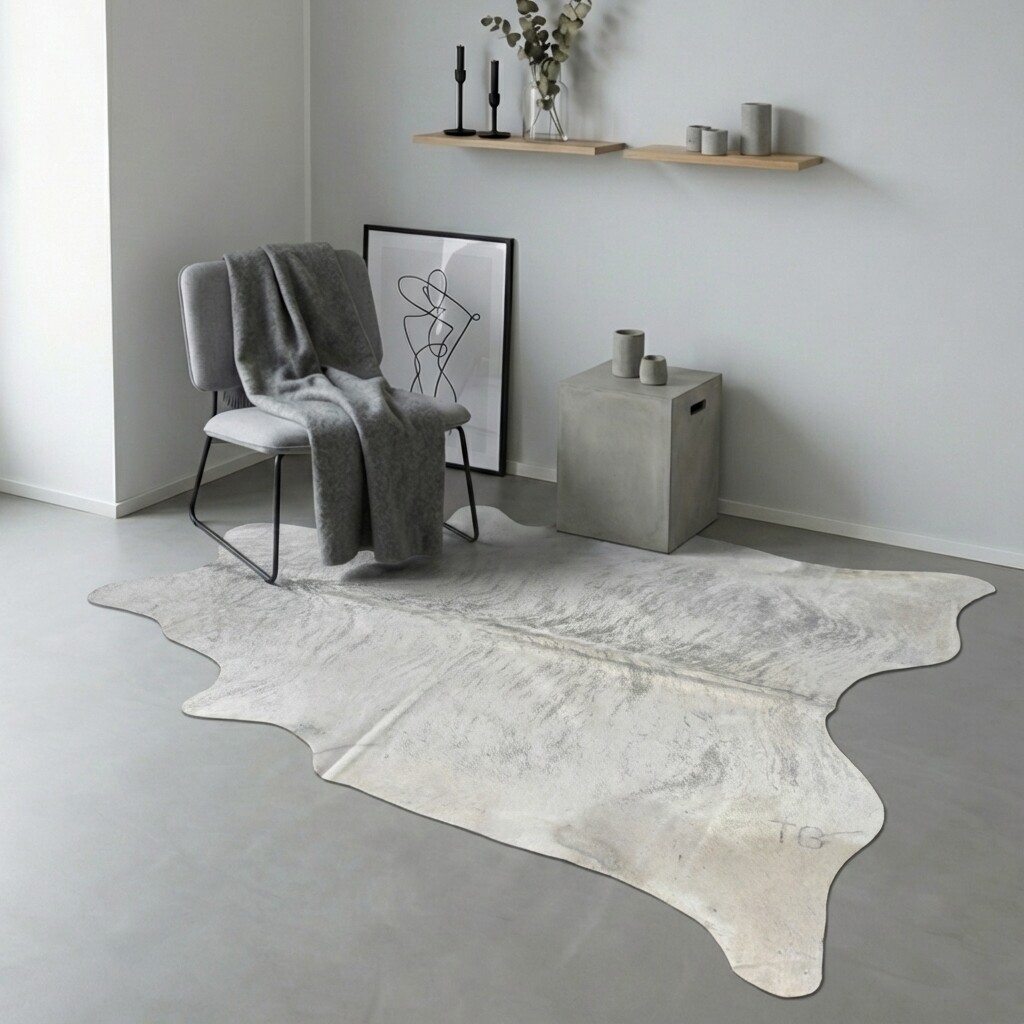 Kuhfell-Teppich 215x213 cm - Bild 1