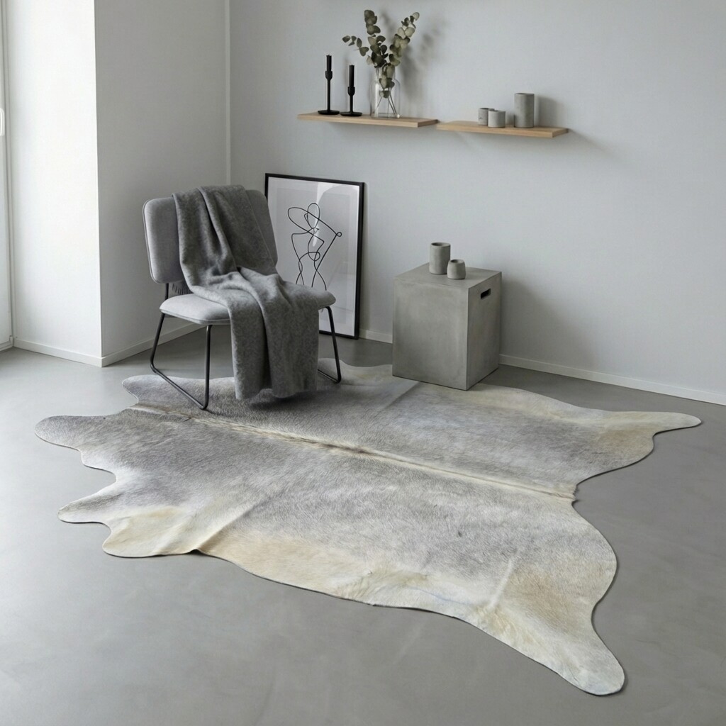 Kuhfell-Teppich 235x200 cm - Bild 1