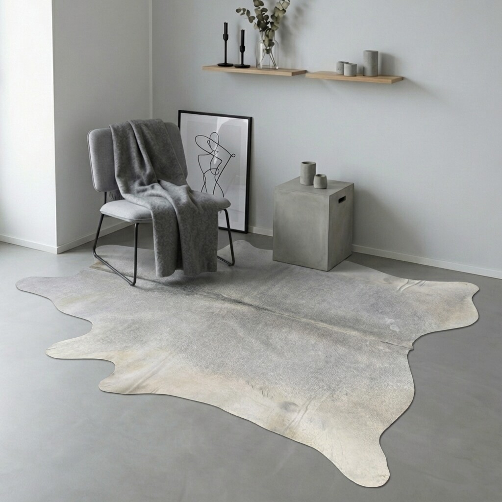 Kuhfell-Teppich 211x197 cm - Bild 1