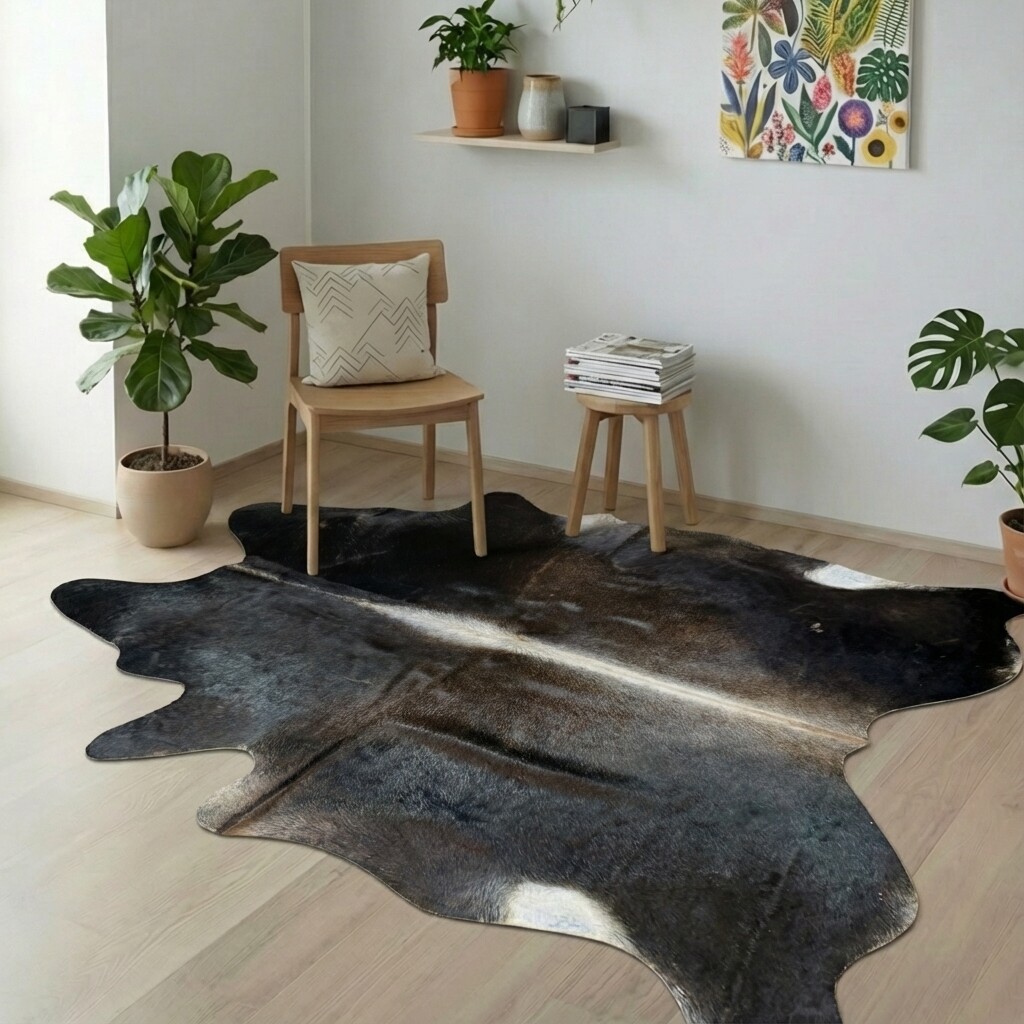 Kuhfellteppich 224x198 cm - Bild 1