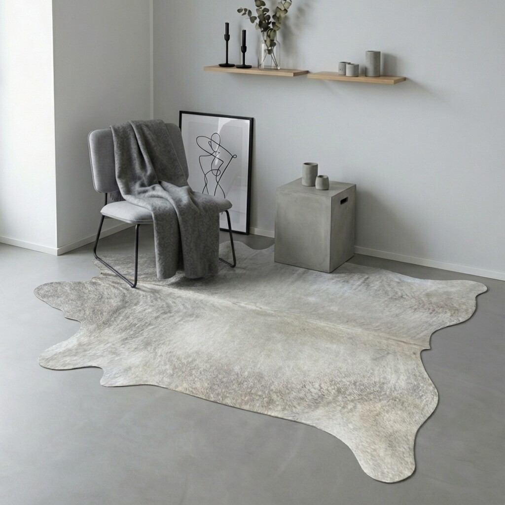 Kuhfell-Teppich 201x188 cm - Bild 1