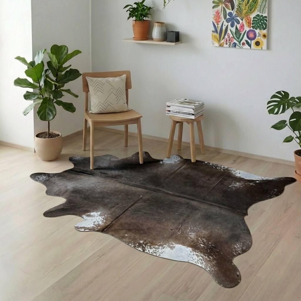 Kuhfell-Teppich 215x188 cm - Bild 1