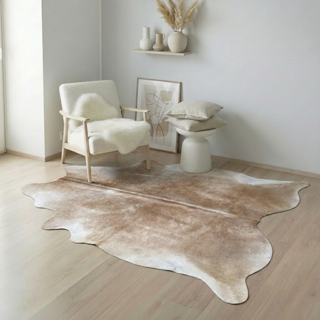 Kuhfell-Teppich 215x205 cm - Bild 1