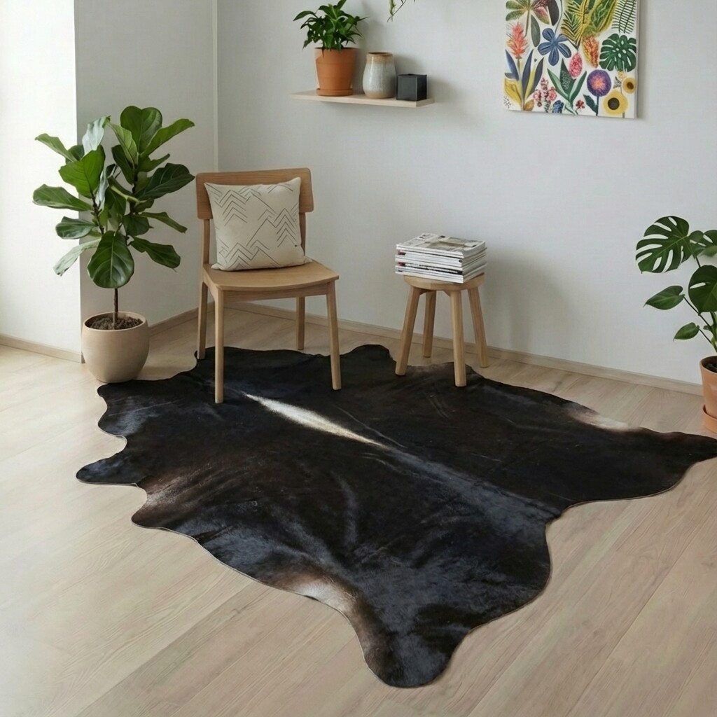 Kuhfell-Teppich 218x179 cm - Bild 1