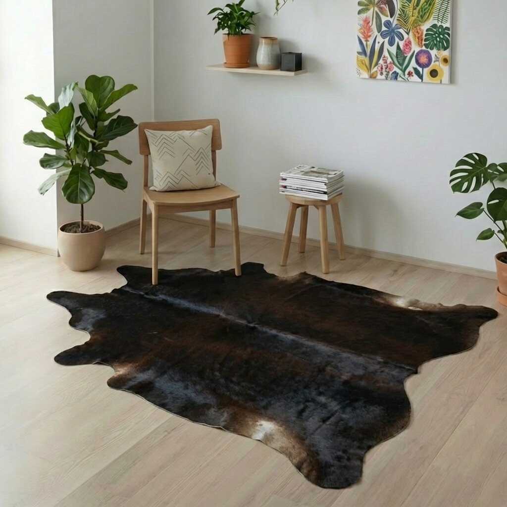 Kuhfell-Teppich 205x188 cm - Bild 1