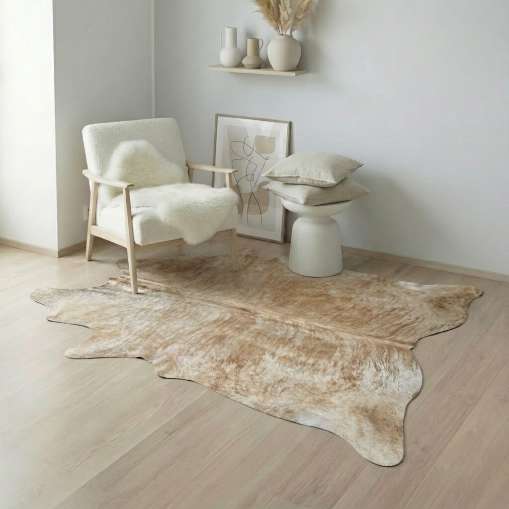 Kuhfell-Teppich 216x180 cm - Bild 1