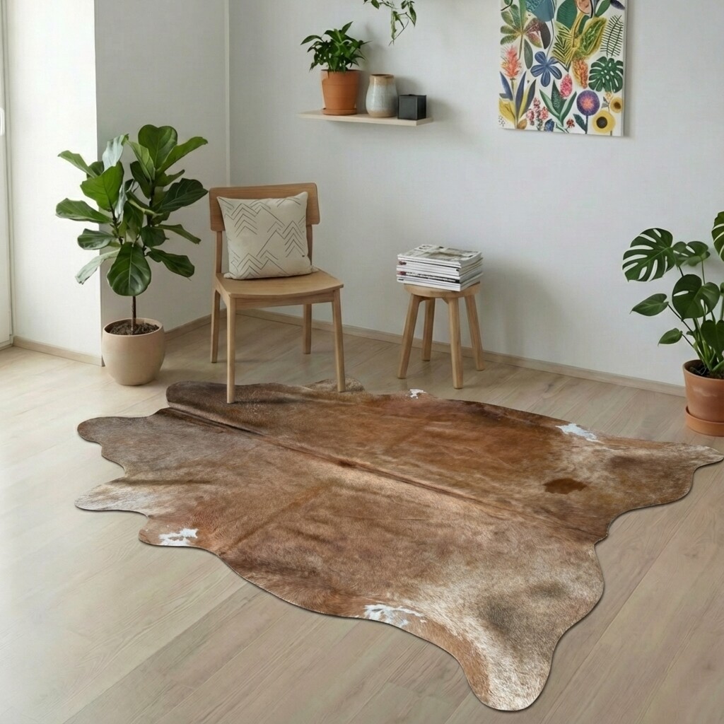 Kuhfell-Teppich 225x195 cm - Bild 1