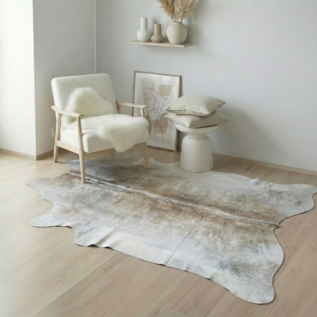 Kuhfell-Teppich 209x175 cm - Bild 1
