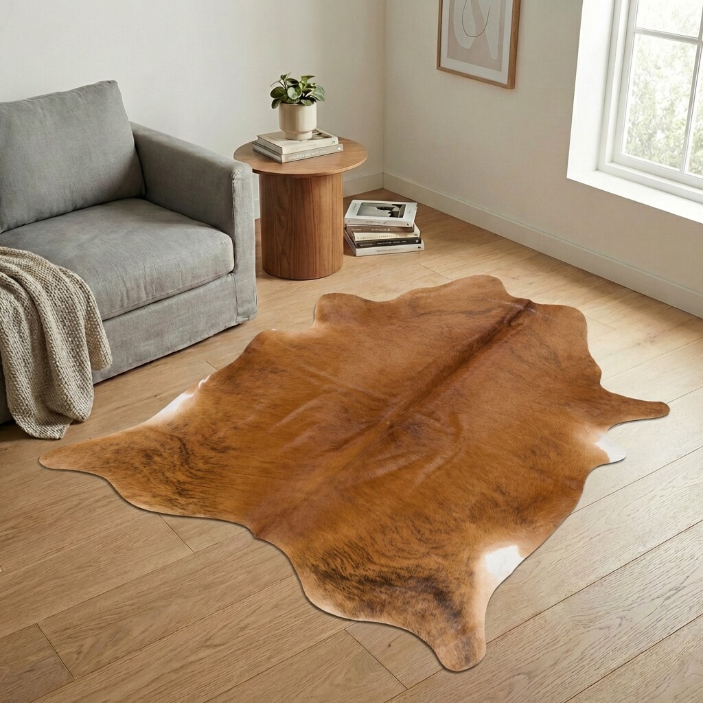 Kuhfell-Teppich 193x187 cm - Bild 1