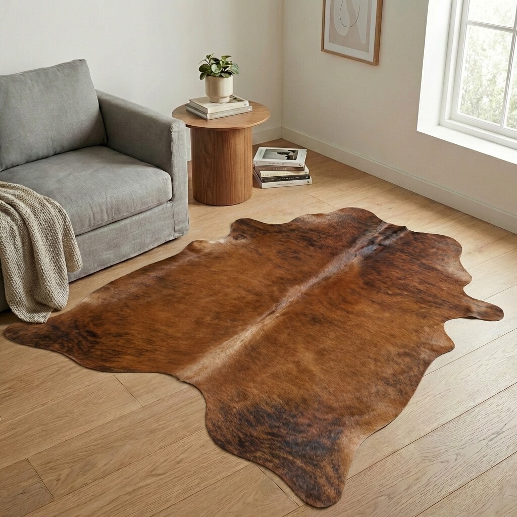 Kuhfell-Teppich 207x175 cm - Bild 1