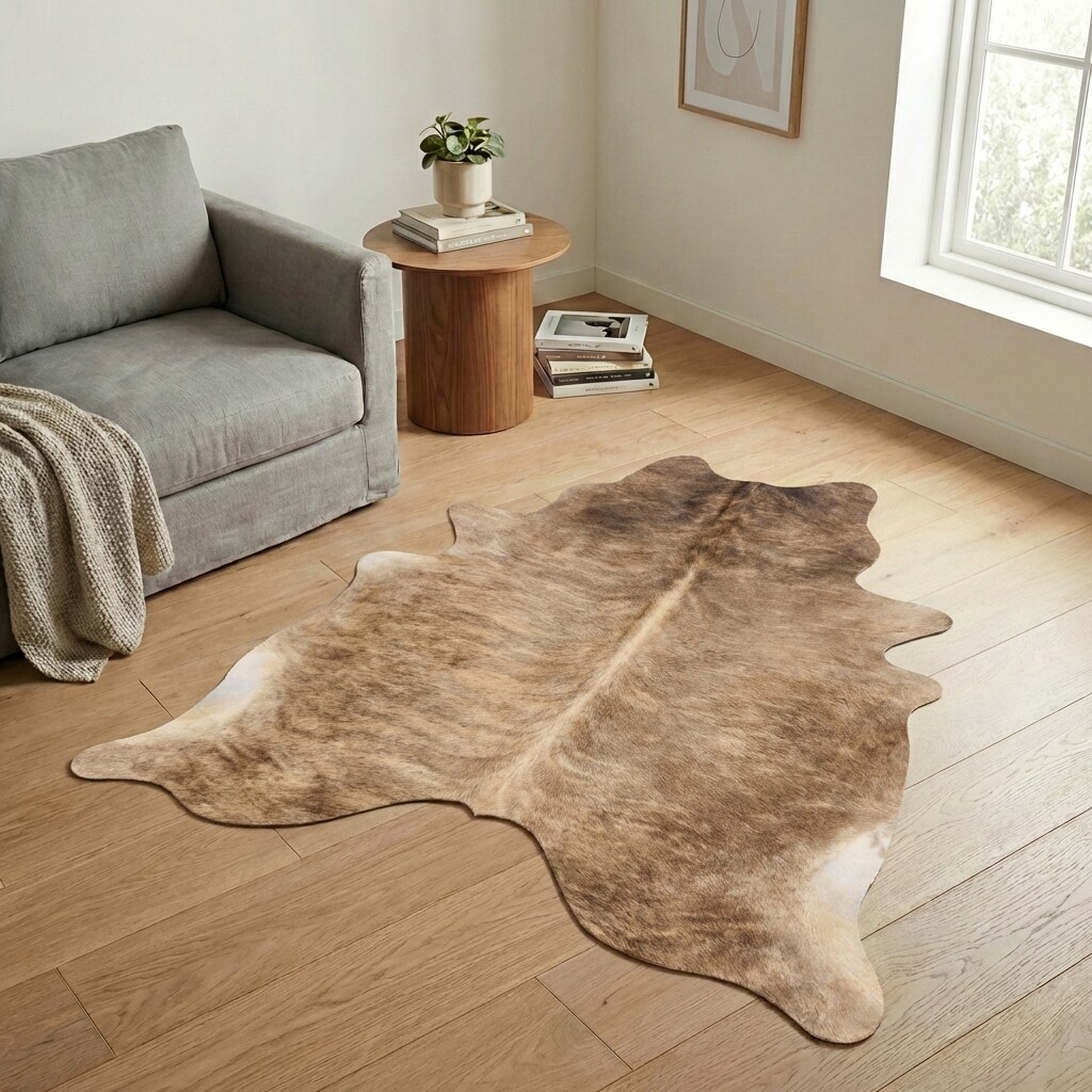 Kuhfell-Teppich 208x191 cm - Bild 1