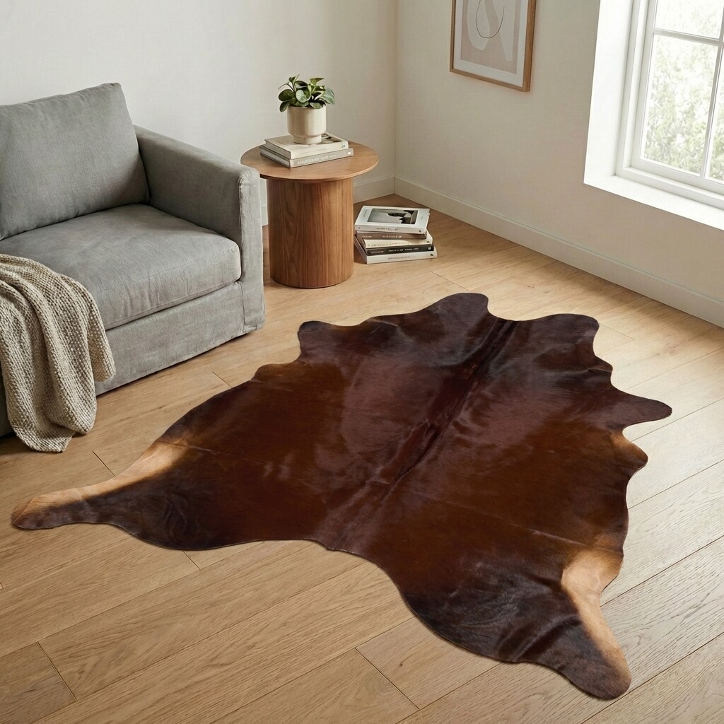 Kuhfell-Teppich 215x199 cm - Bild 1
