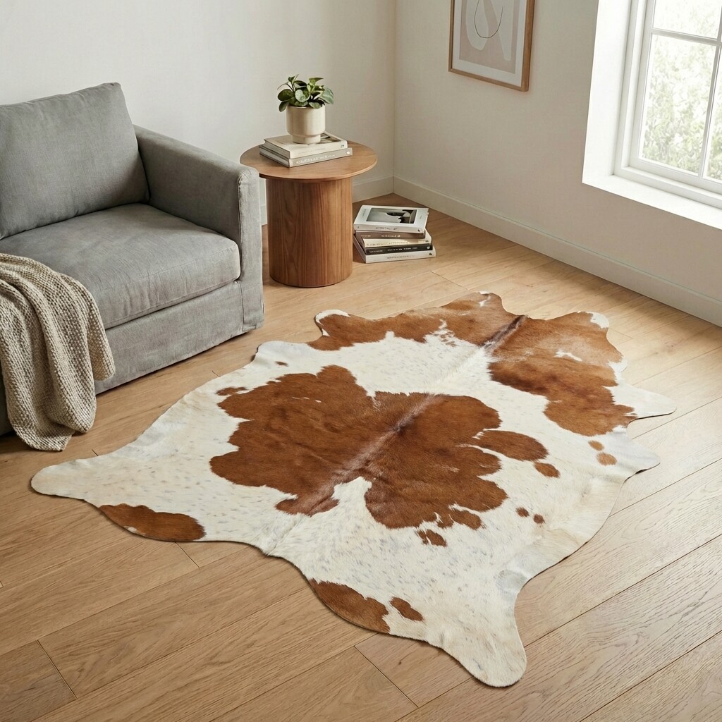 Kuhfell-Teppich 221x164 cm - Bild 1