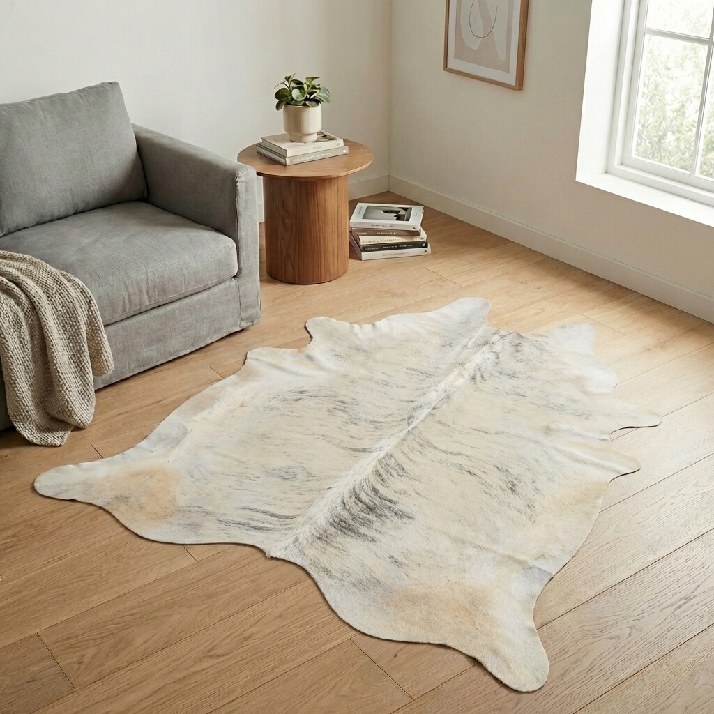 Kuhfell-Teppich 204x174 cm