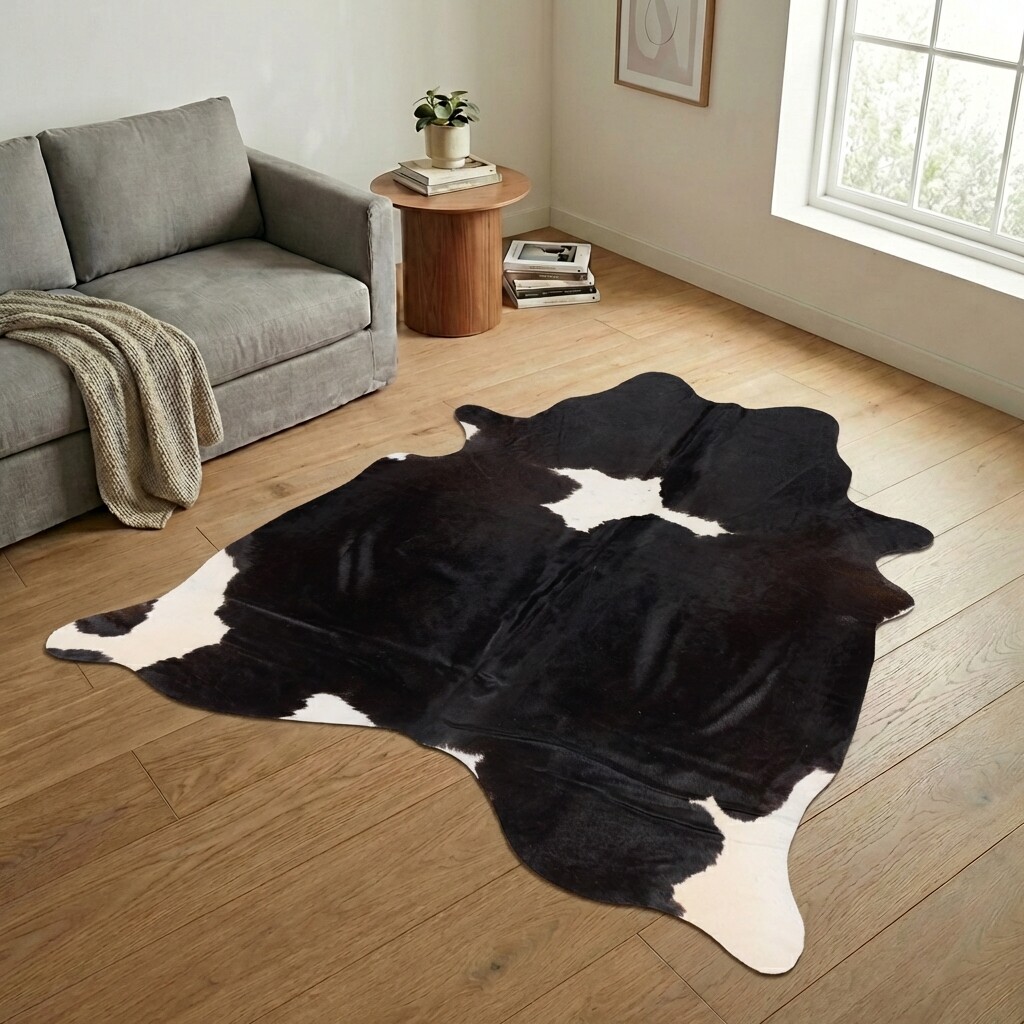 Kuhfell-Teppich 247x224 cm - Bild 1