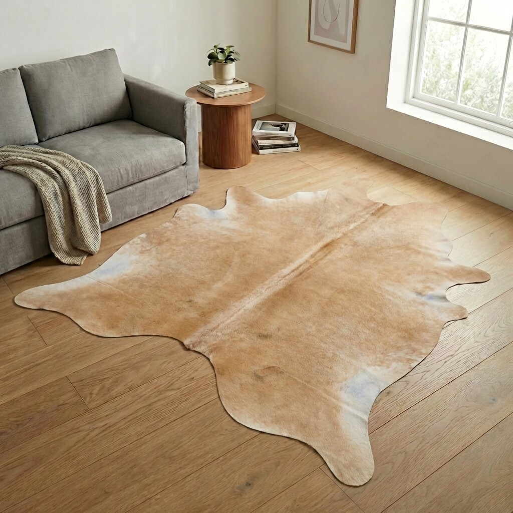 Kuhfell-Teppich 249x233 cm - Bild 1