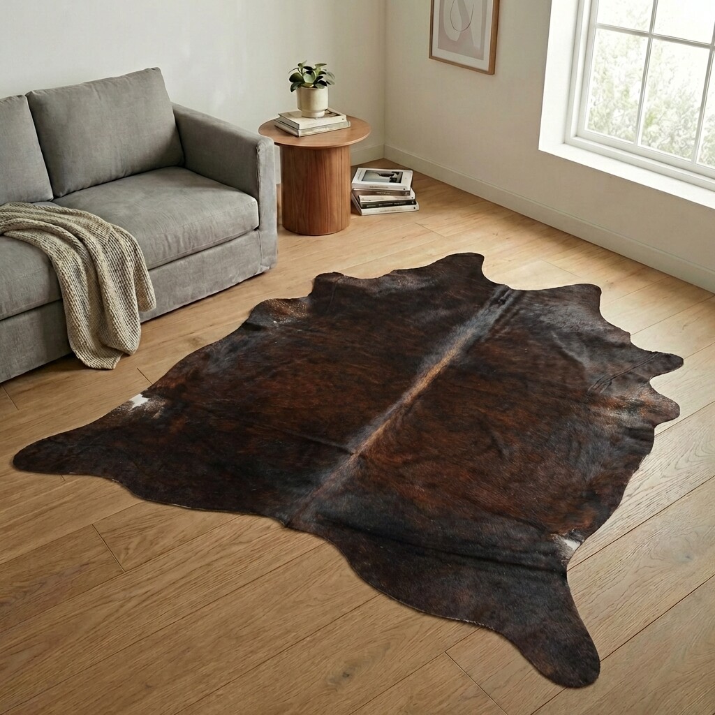 Kuhfell-Teppich 243x212 cm - Bild 1