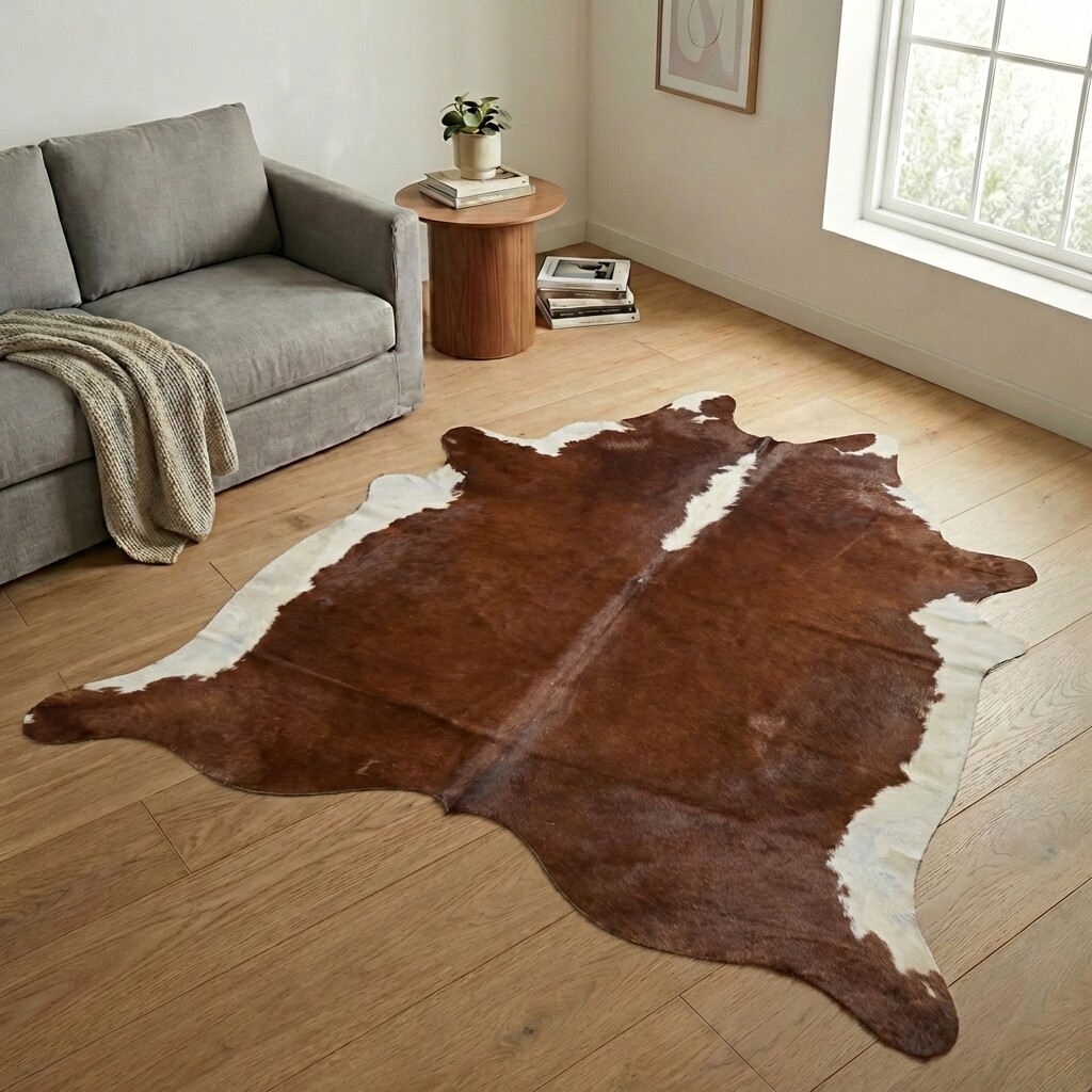 Kuhfell-Teppich 260x221 cm - Bild 1