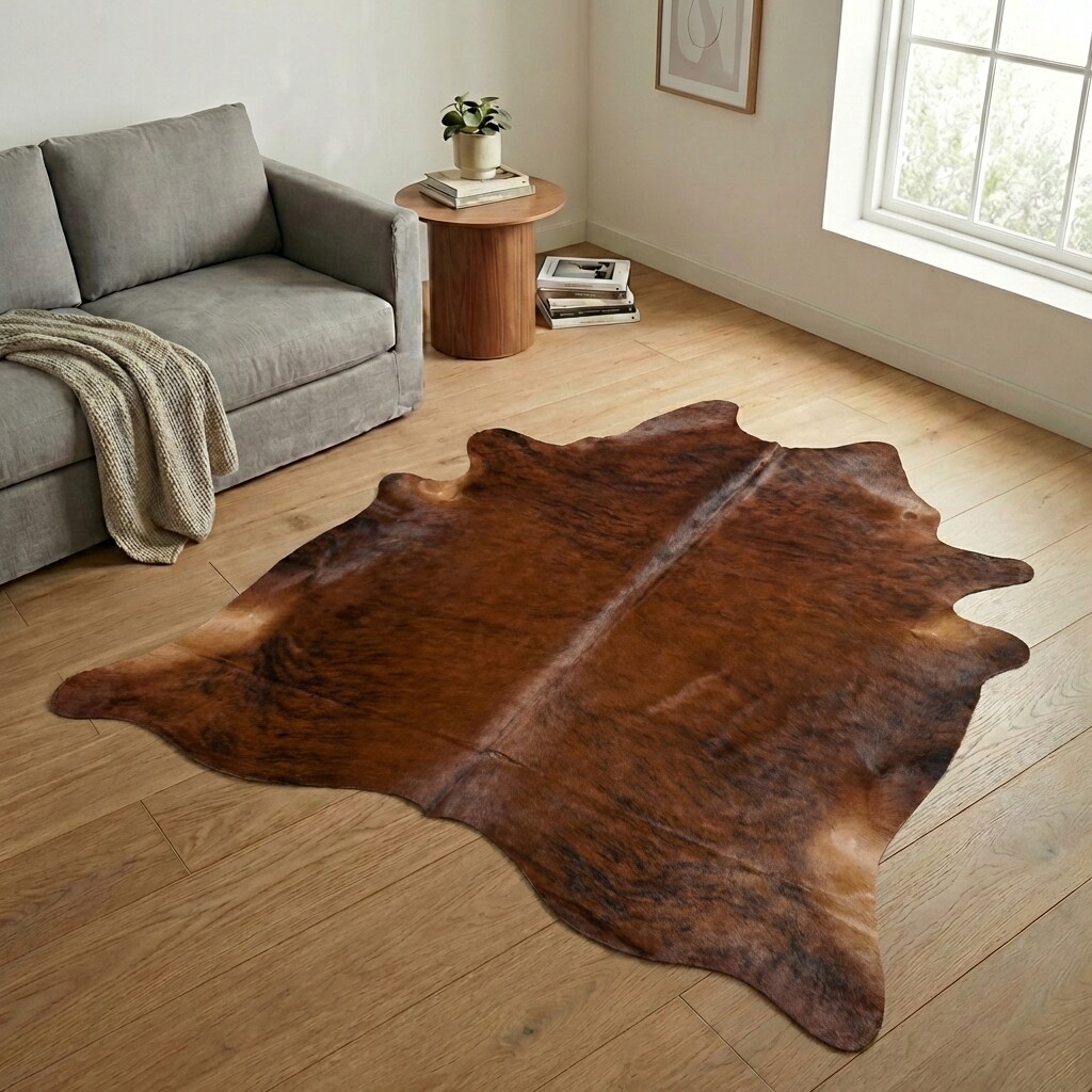 Kuhfell-Teppich 222x213 cm - Bild 1