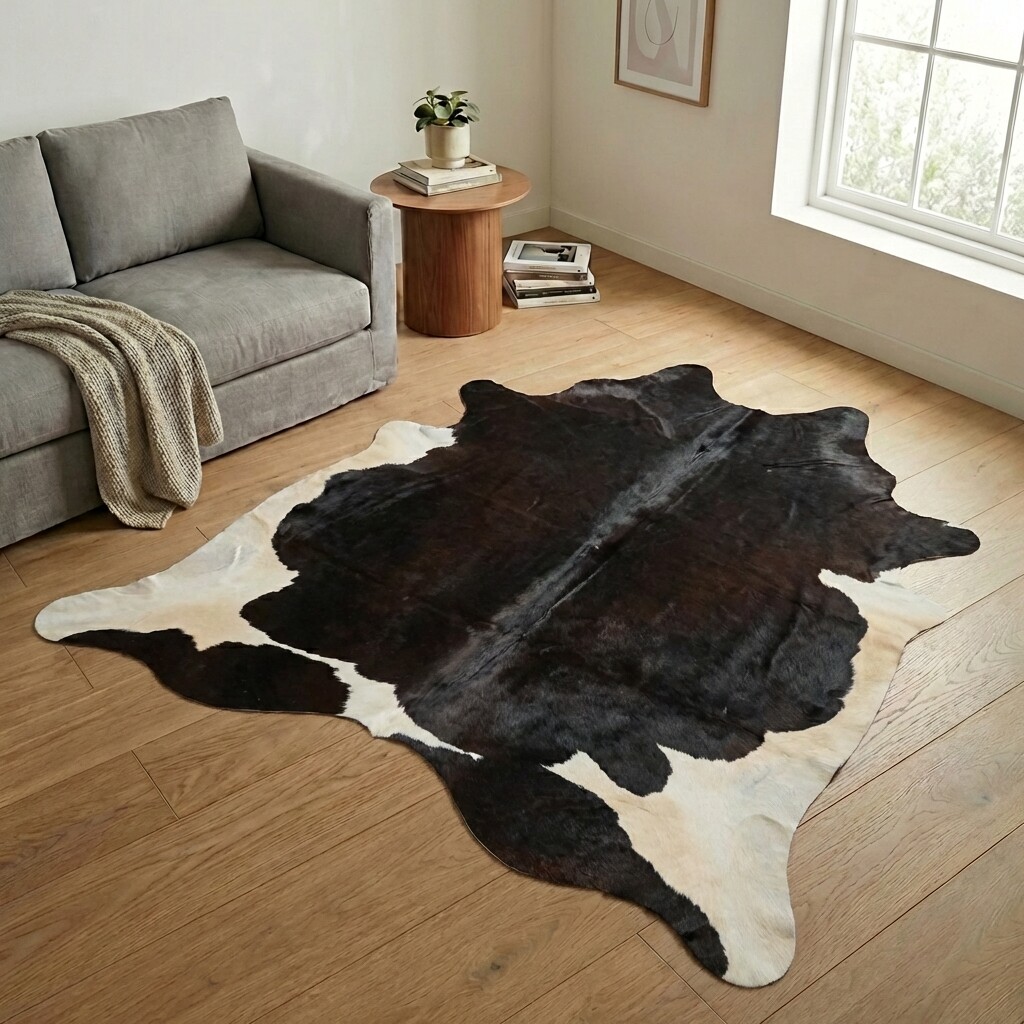 Kuhfell-Teppich 247x224 cm - Bild 1