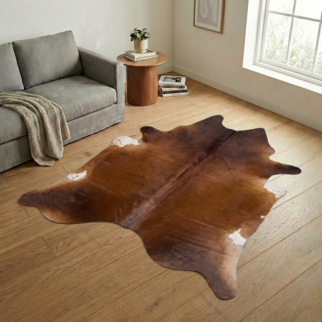 Kuhfell-Teppich 248x213 cm - Bild 1