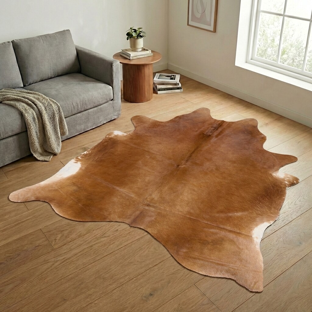 Kuhfell-Teppich 247x213 cm - Bild 1