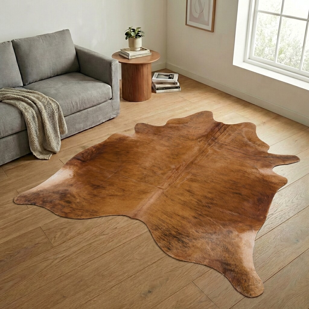 Kuhfell-Teppich 253x216 cm - Bild 1