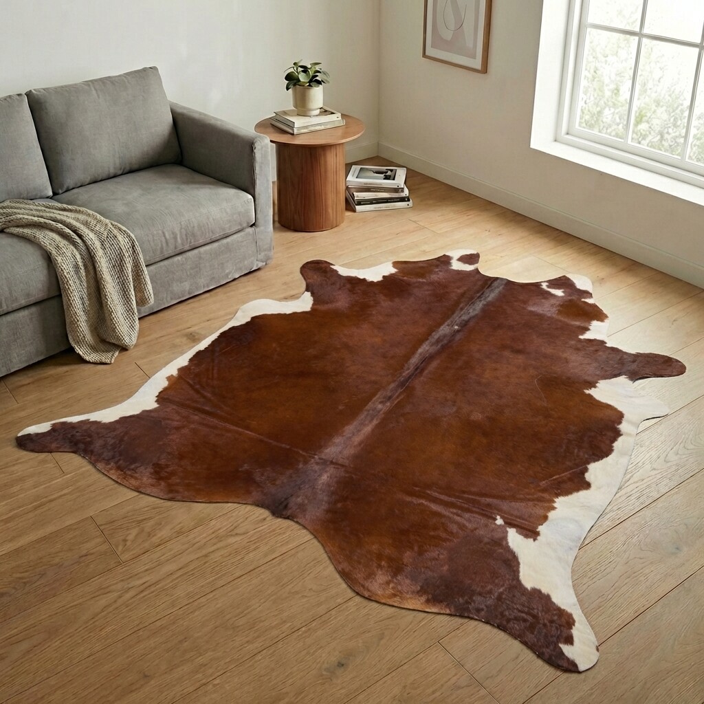 Kuhfell-Teppich 242x213 cm - Bild 1