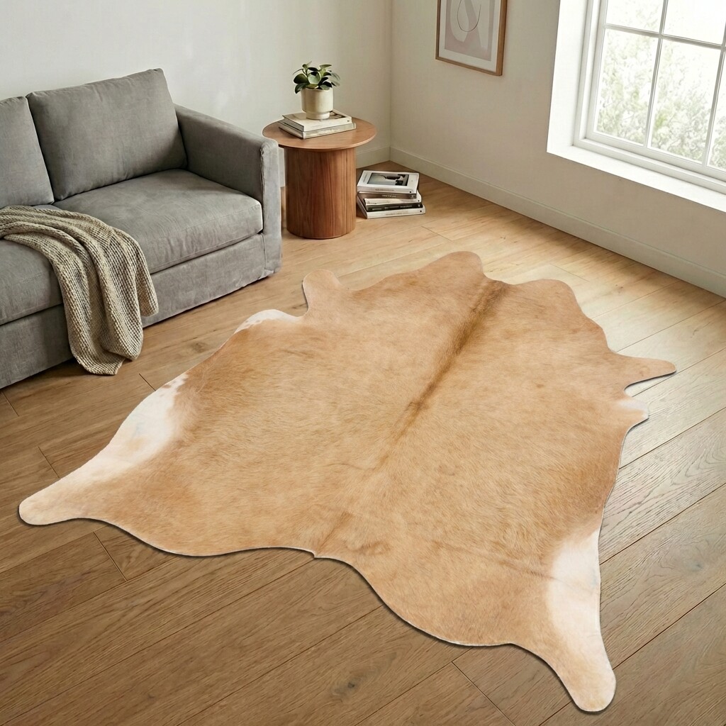 Kuhfell-Teppich 237x232 cm - Bild 1