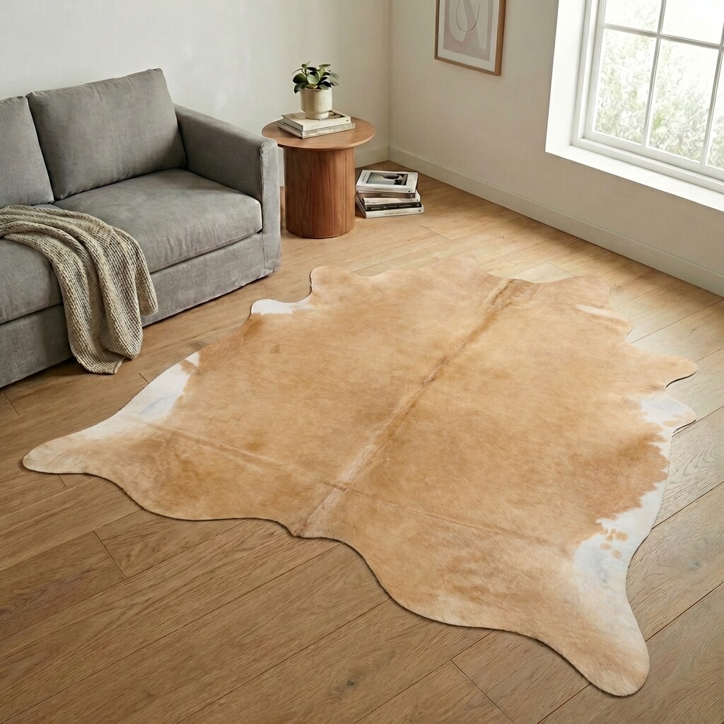Kuhfell-Teppich 237x209 cm - Bild 1