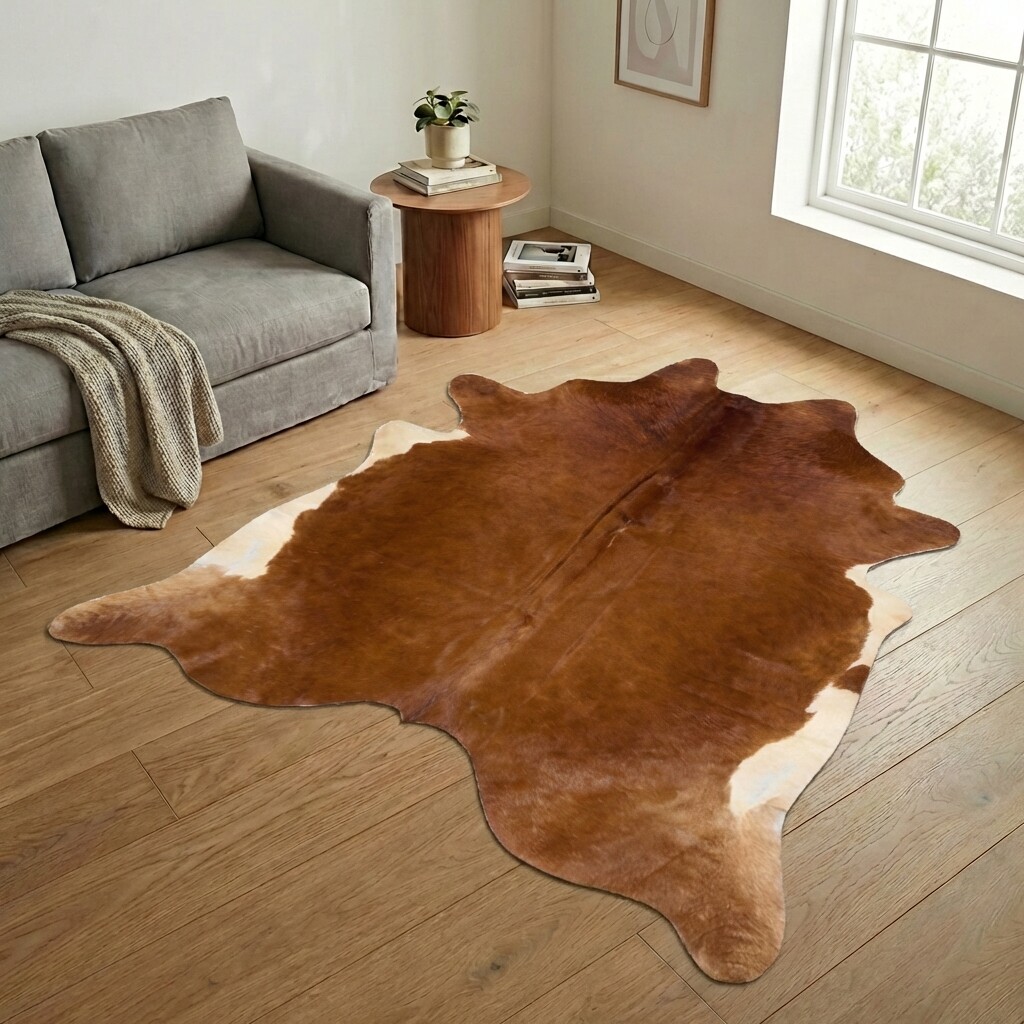 Kuhfell-Teppich 248x211 cm - Bild 1
