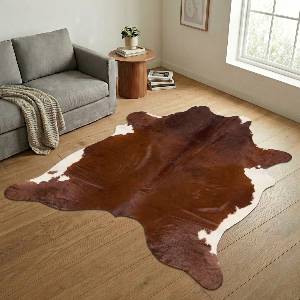 Kuhfell-Teppich 249x221 cm - Bild 1