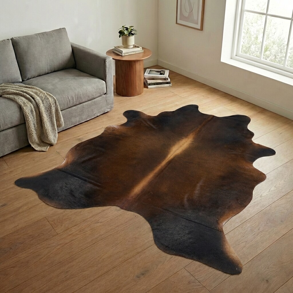 Kuhfell-Teppich 250x211 cm - Bild 1