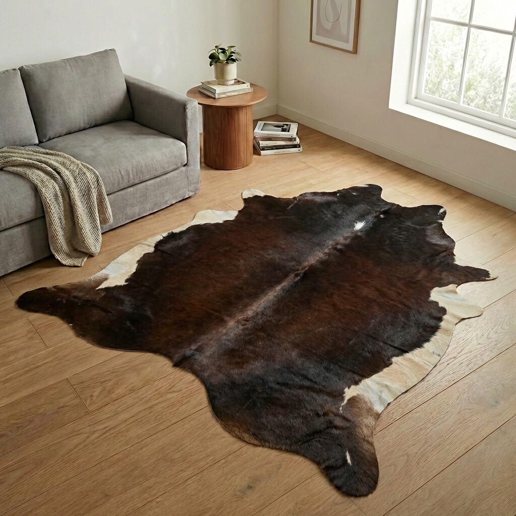 Kuhfell-Teppich 235x218 cm - Bild 1